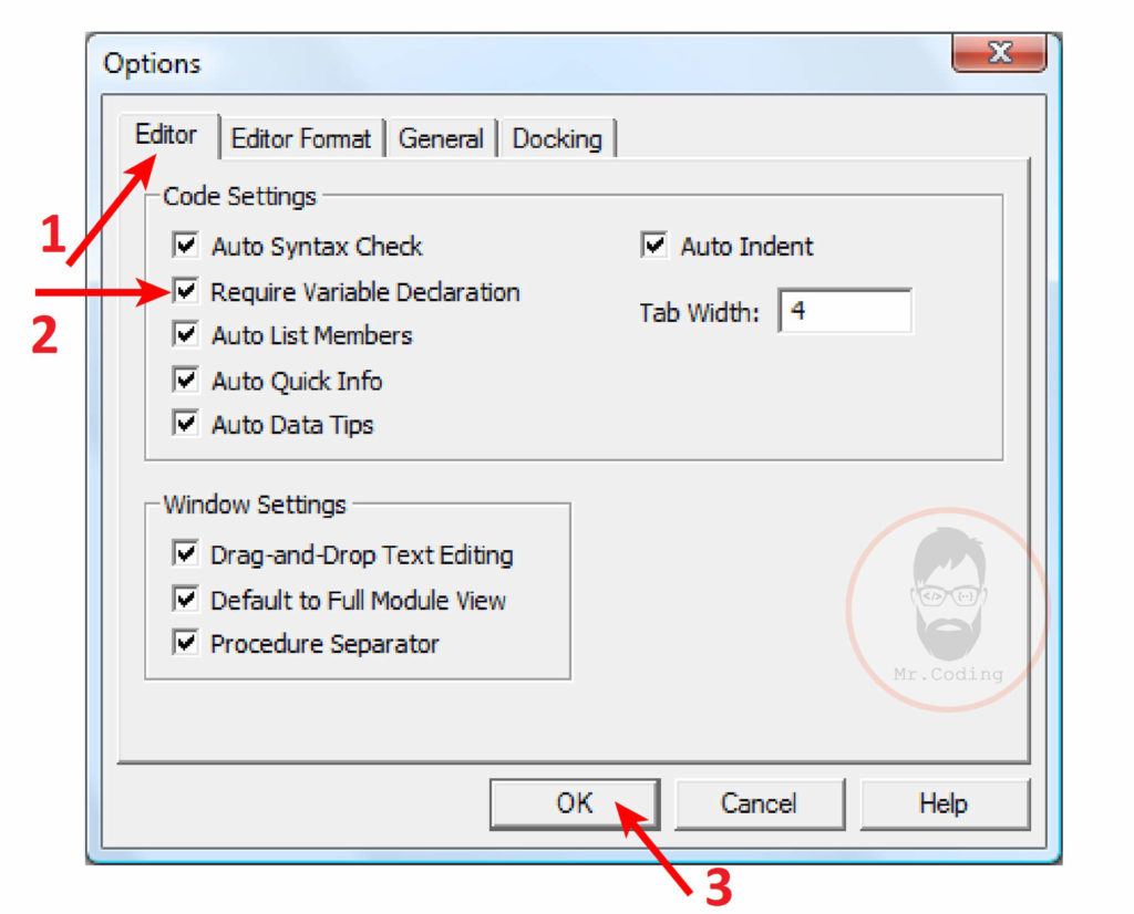 Example of Option Explicit in MS Excel VBA