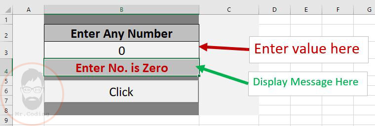 Example of Nested if condition in MS Excel VBA