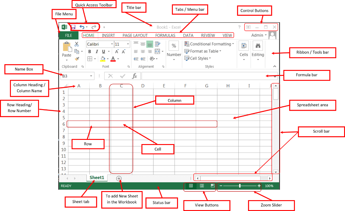 ms-excel-tutorial-part-001-ms-excel-introduction-how-to-start-and