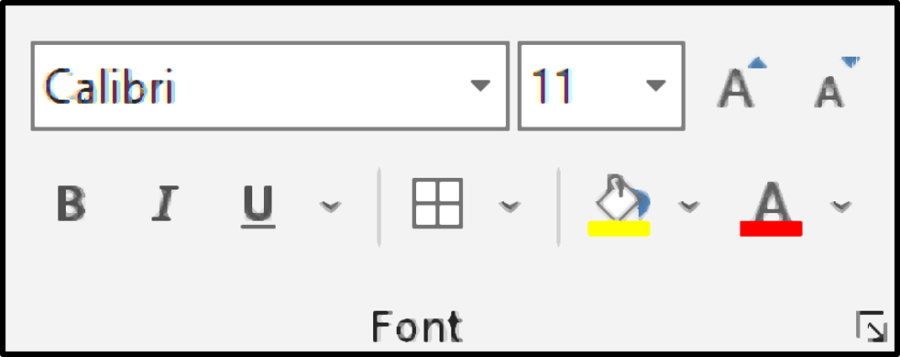 ms-excel-004-font-group-font-style-font-size-bold-italic-fill