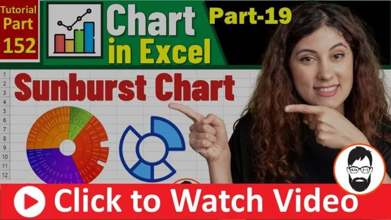 ms excel 152 excel sunburst chart tutorial कब और कैसे use करें full guide excel tutorial
